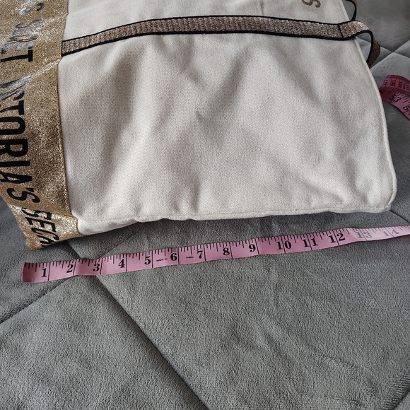 Victoria Secret Love Victoria Canvas Tote Bag - Picture 12 of 12